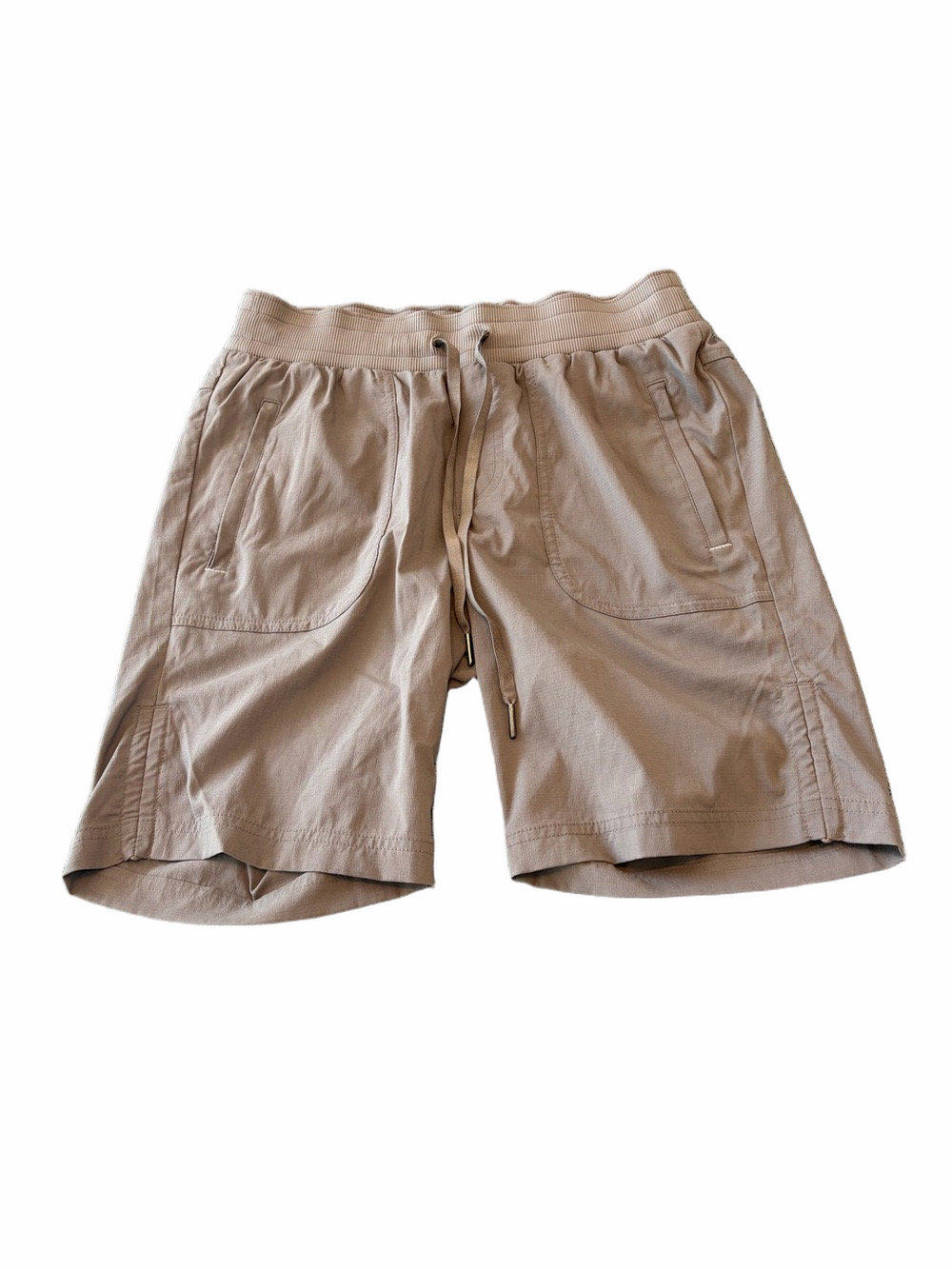 LL Bean Men's Casual Drawstring Shorts in Taupe Size XS